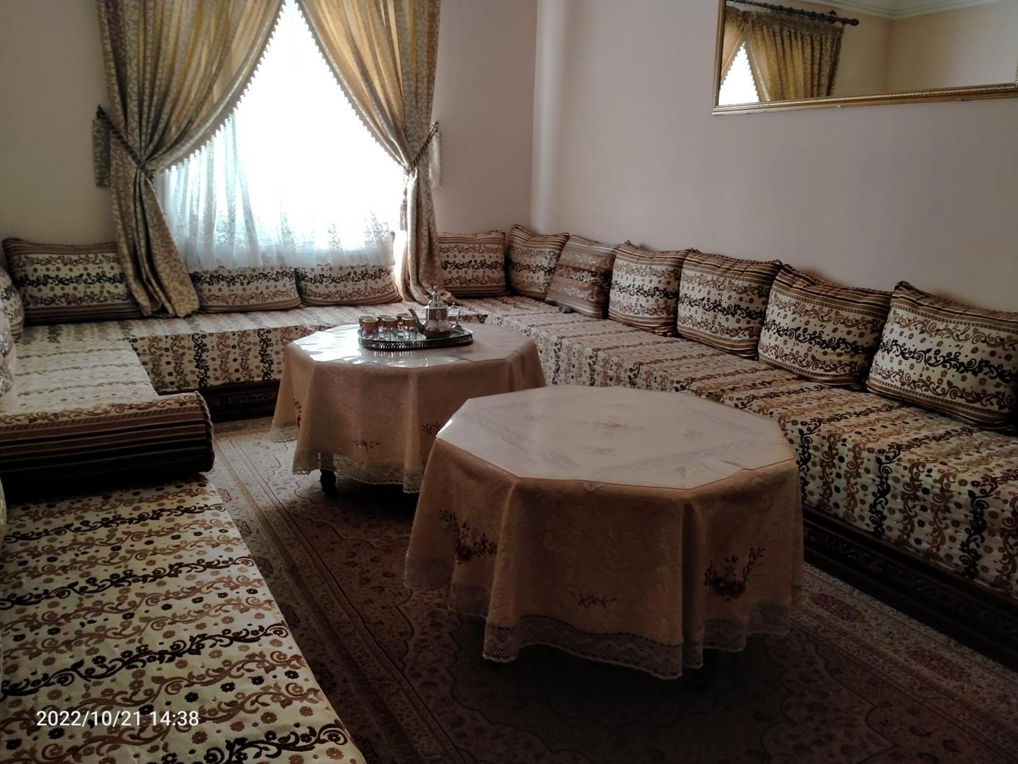 Appartement Seulement Pour Famille 10 Minutes De La Plage Parking Gratuit Agadir Habitación foto